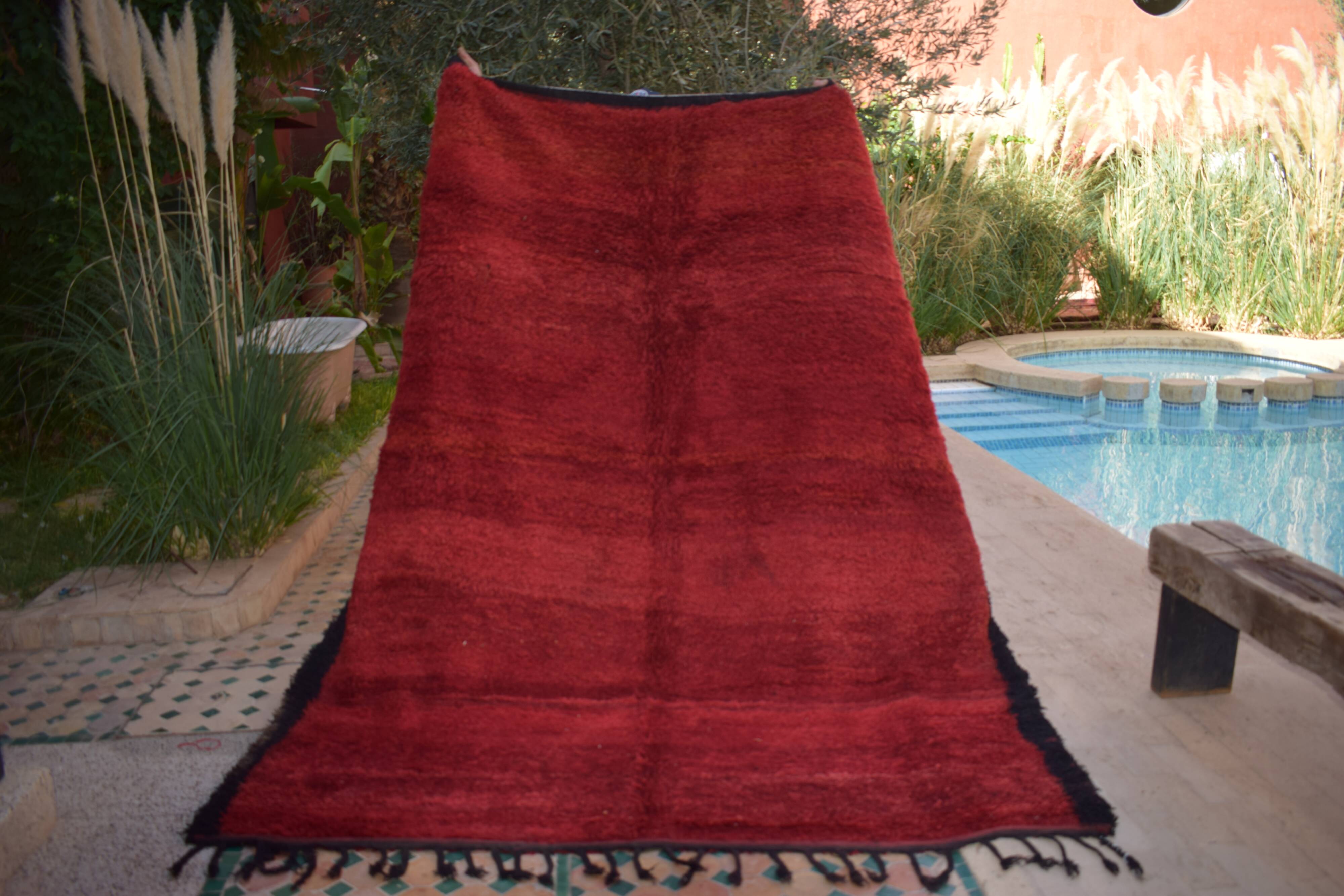 Berber rug Moroccan vintage Atlas