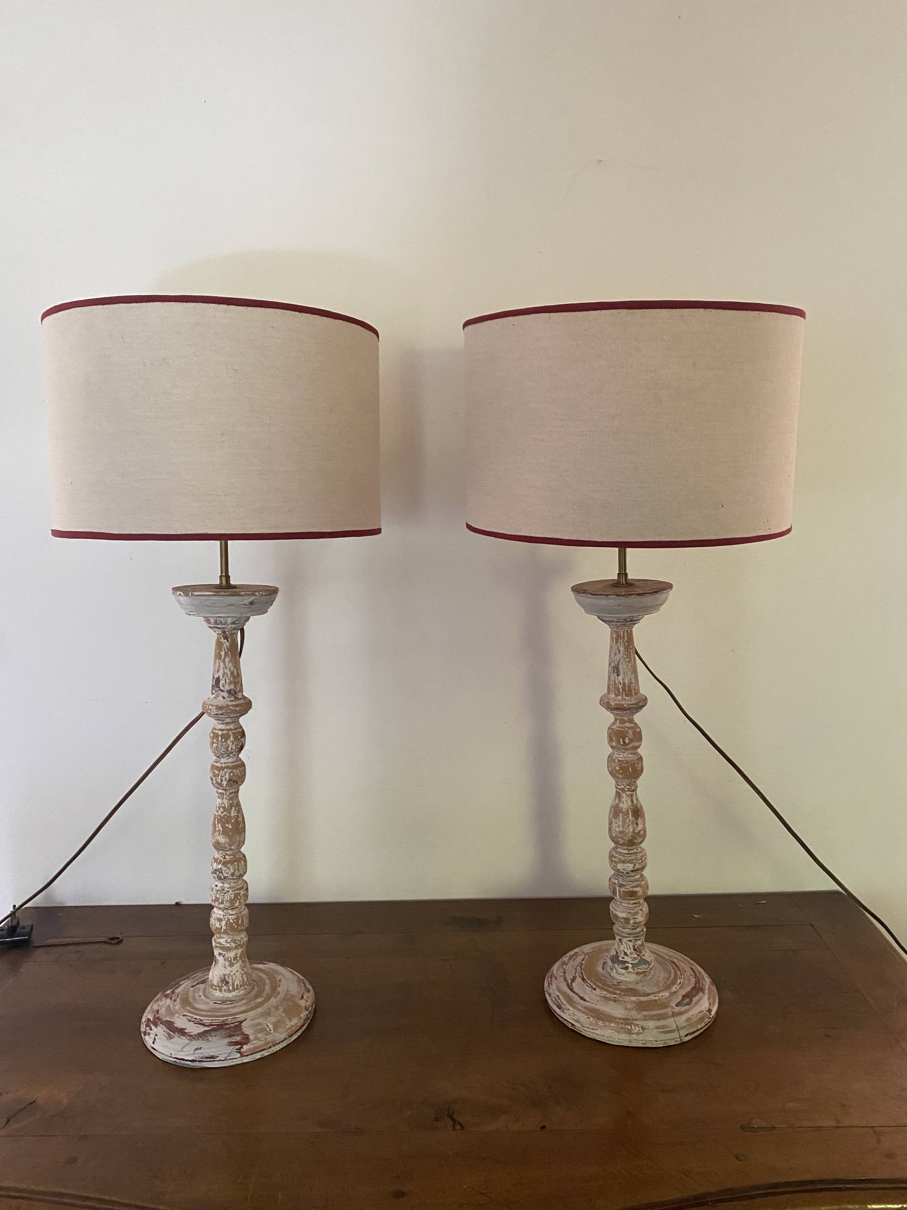 Paire de lampes
