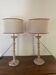 Paire de lampes