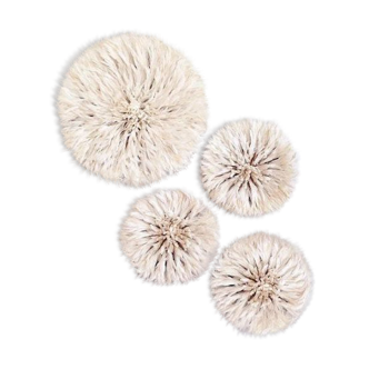 Set of 4 juju hats white