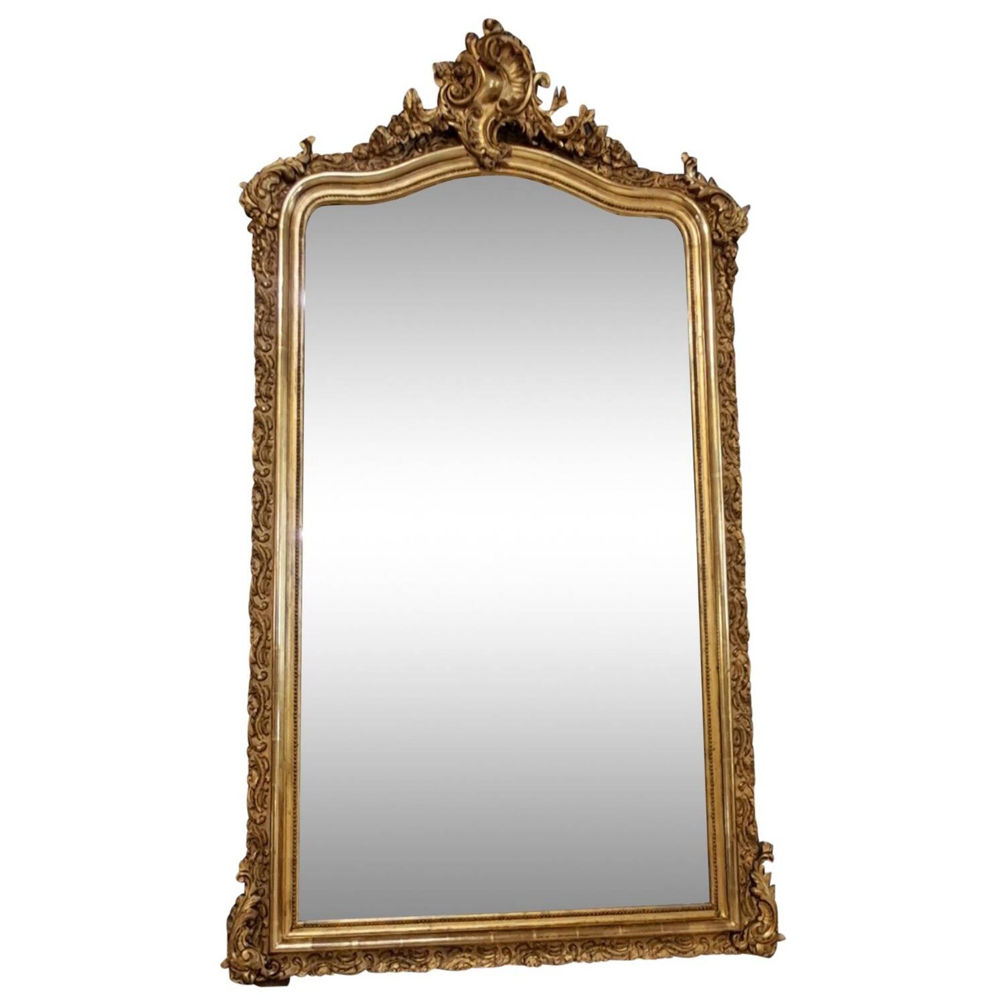 Miroir époque Napoléon III