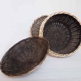 Extra large rattan potato basket