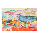 Tableau fauviste d’un paysage
