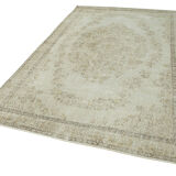 Tapis Beige Oriental Unique Fait à la Main 189 cm x 307 cm - 36637