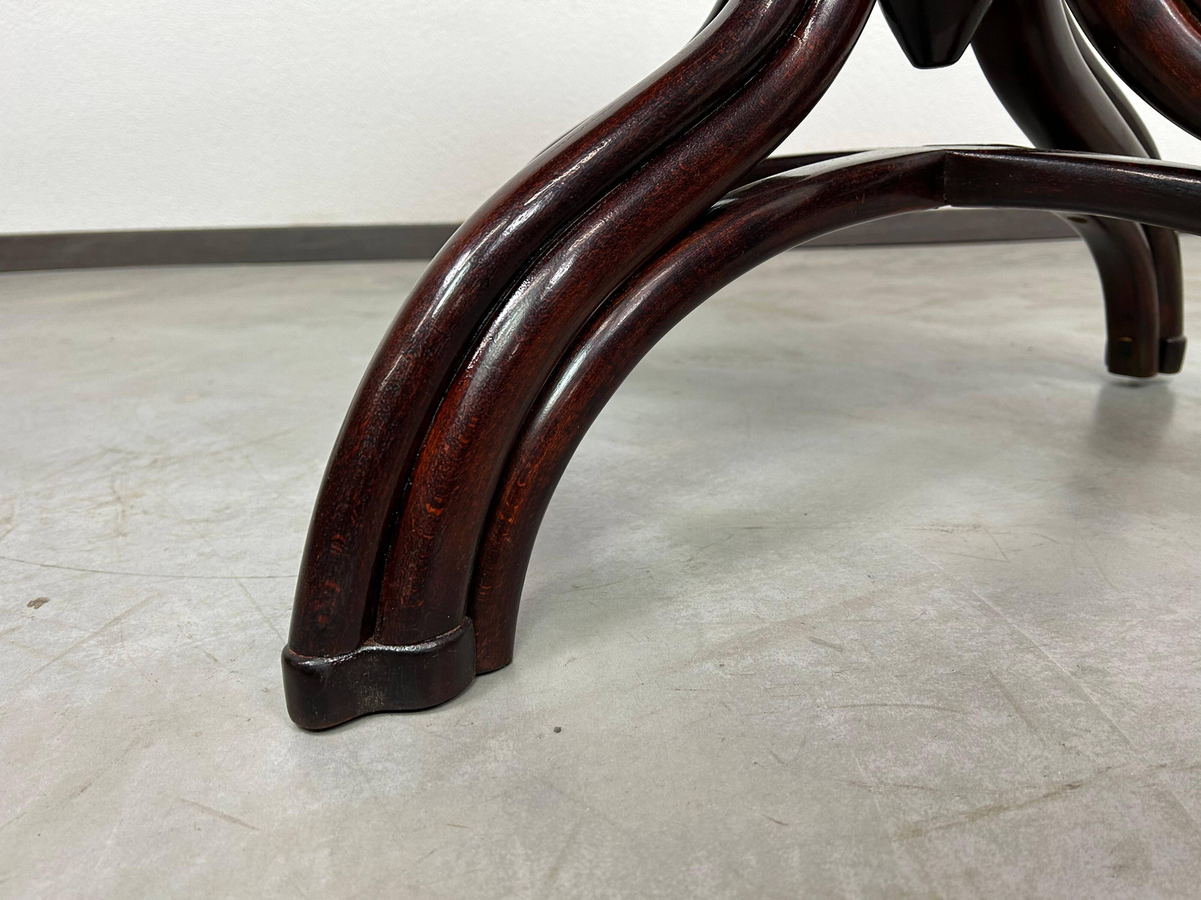 19th-century bent Thonet table