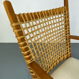 Vintage wicker armchair 1930s