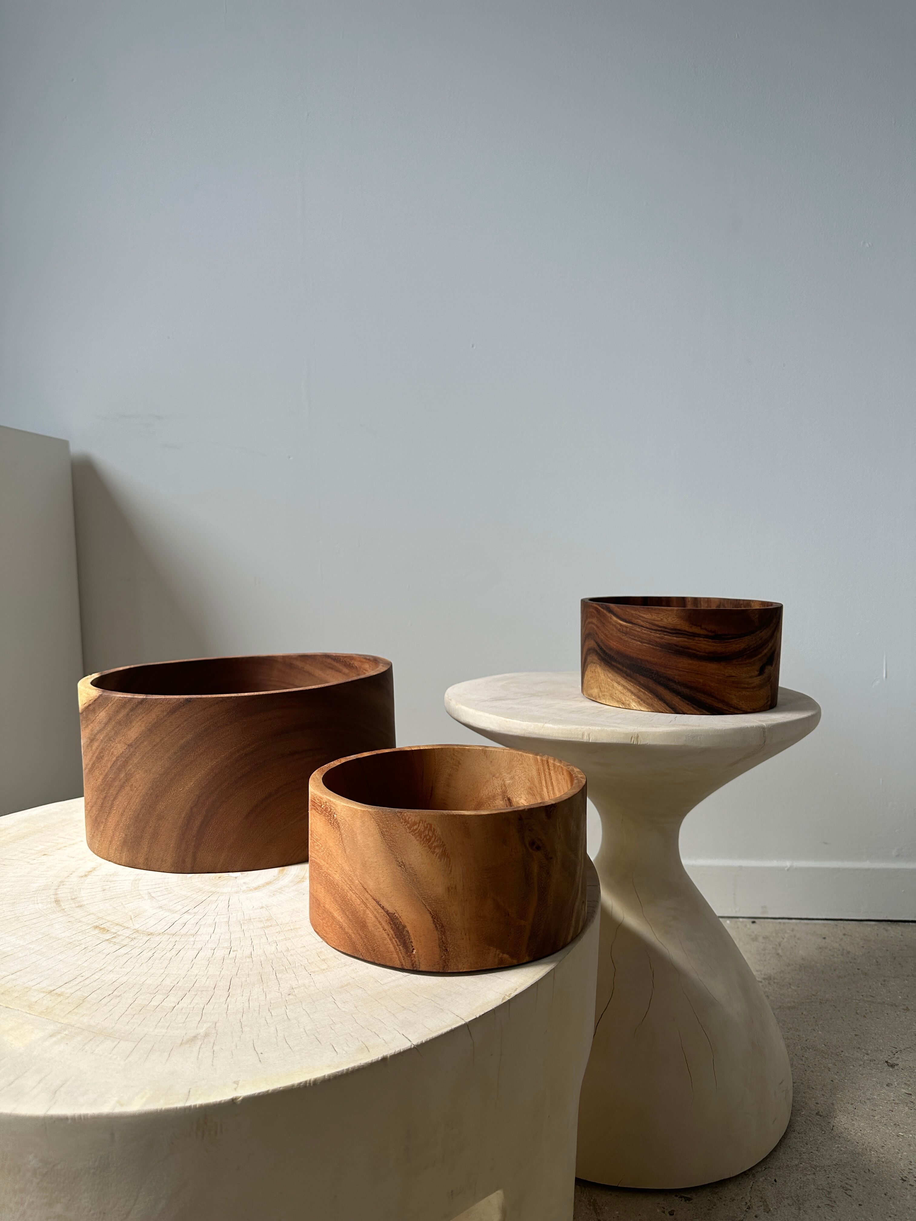 Monoxyl teak cup h:15 d:30