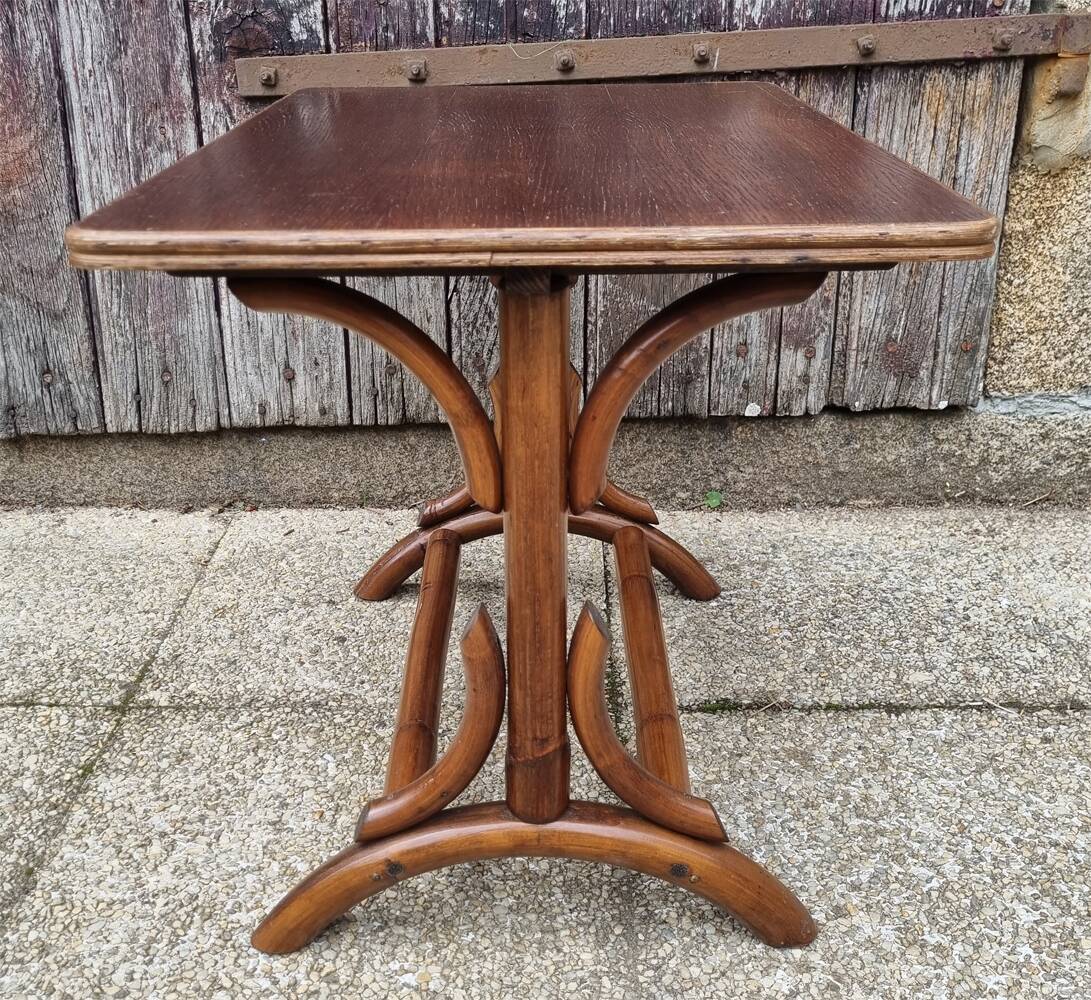 Small side table, bamboo, vintage, 60s