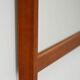 1960s Scandinavian teak mirror