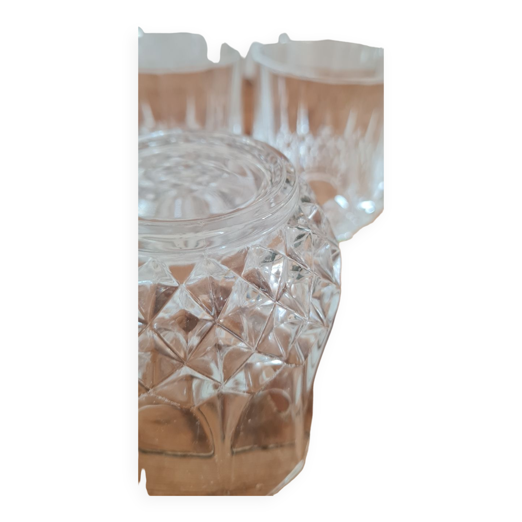 Arques crystal water glass