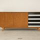 Black and white U 460 sideboard by Jiri Jiroutek for Interier Praha 1960