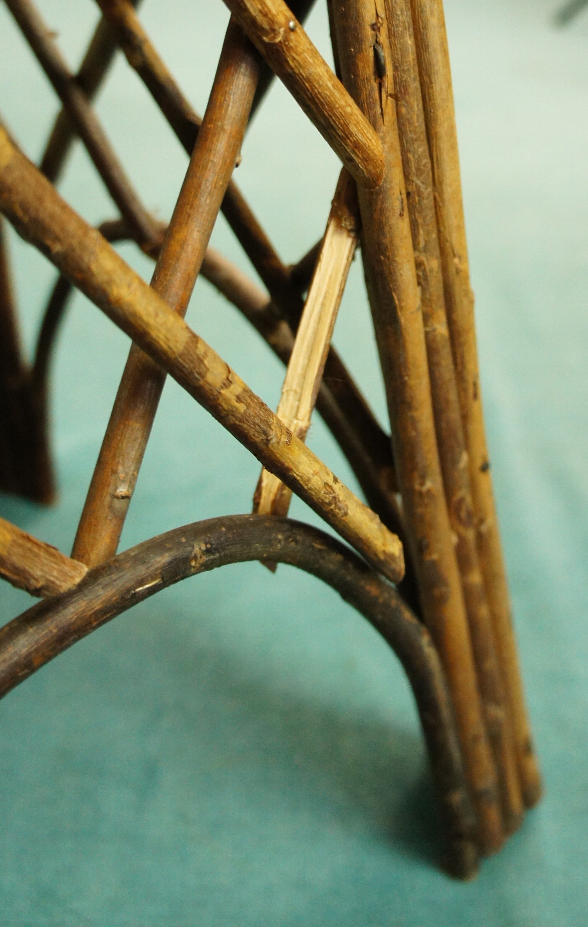 Set of 3 rattan harnesses