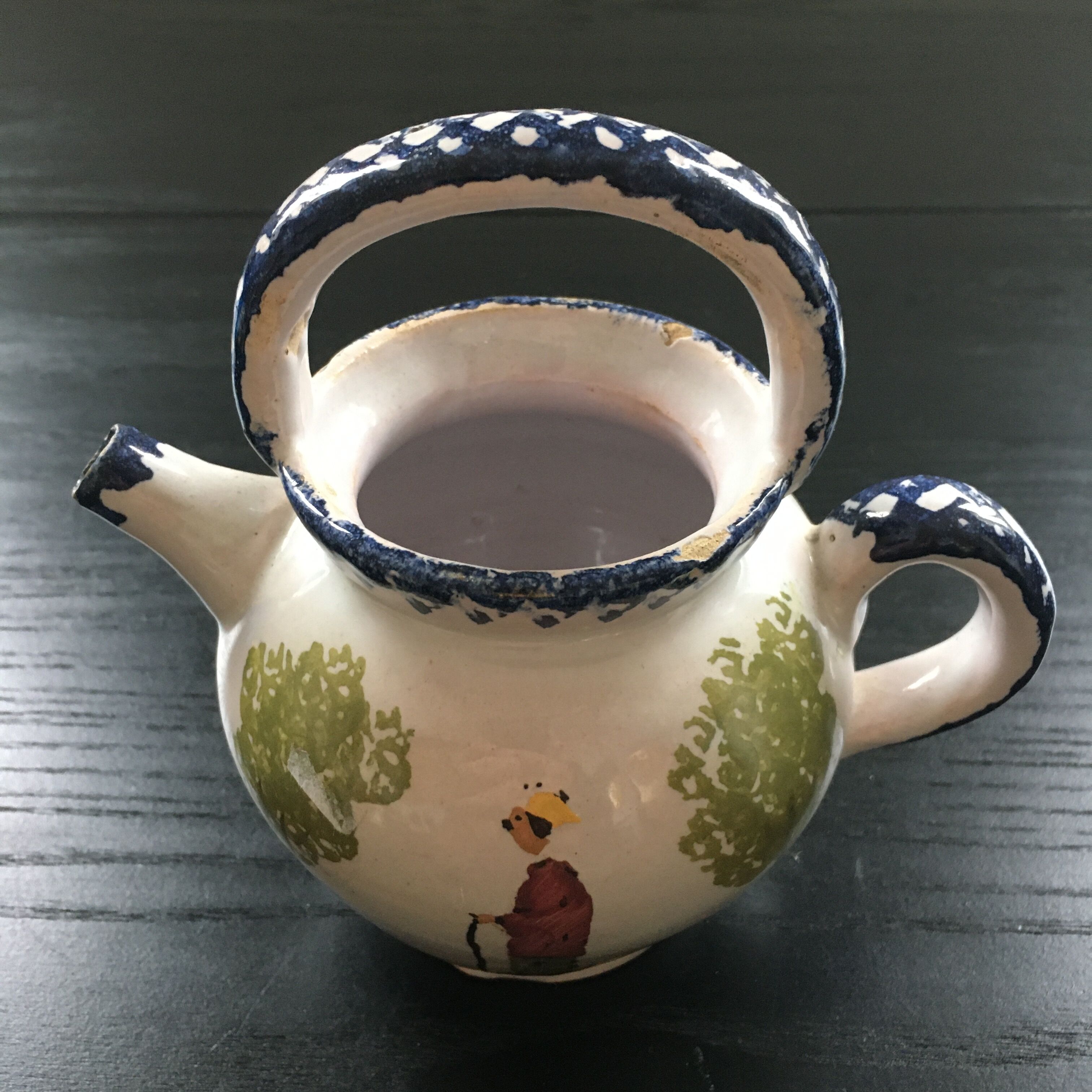 Pitcher decoration characters