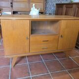 Vintage 60s oak sideboard