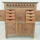 Buffet cabinet from the Louis XIV period in oak.