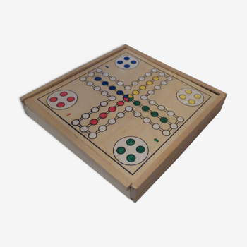 Coffret de jeux multiples en bois