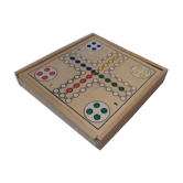 Coffret de jeux multiples en bois