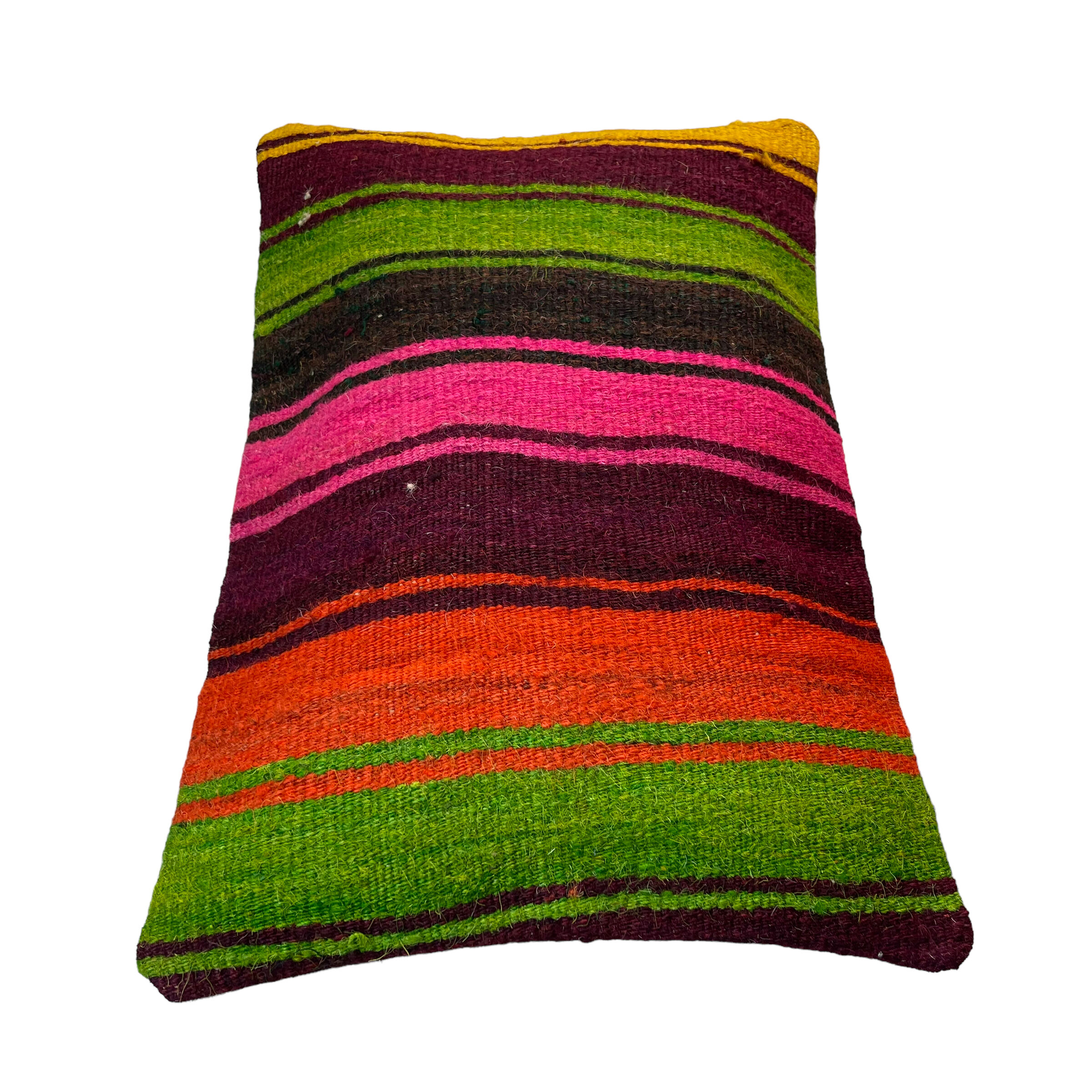 Vintage turkish kilim cushion cover 30x50cm