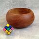 Vintage wooden basket