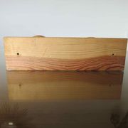 Scandinavian wall coat rack, in 70s pine