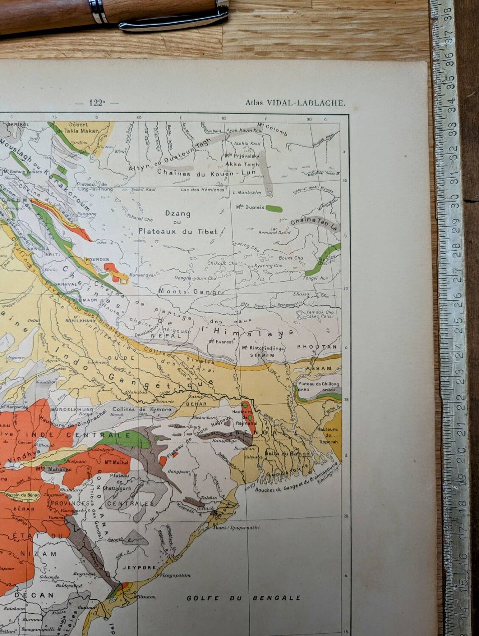 Printed in 1909, Geology of India.