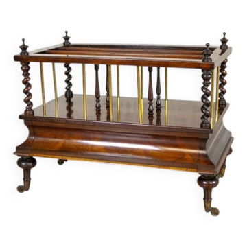 Wooden Magazine Rack, Early 20th Century