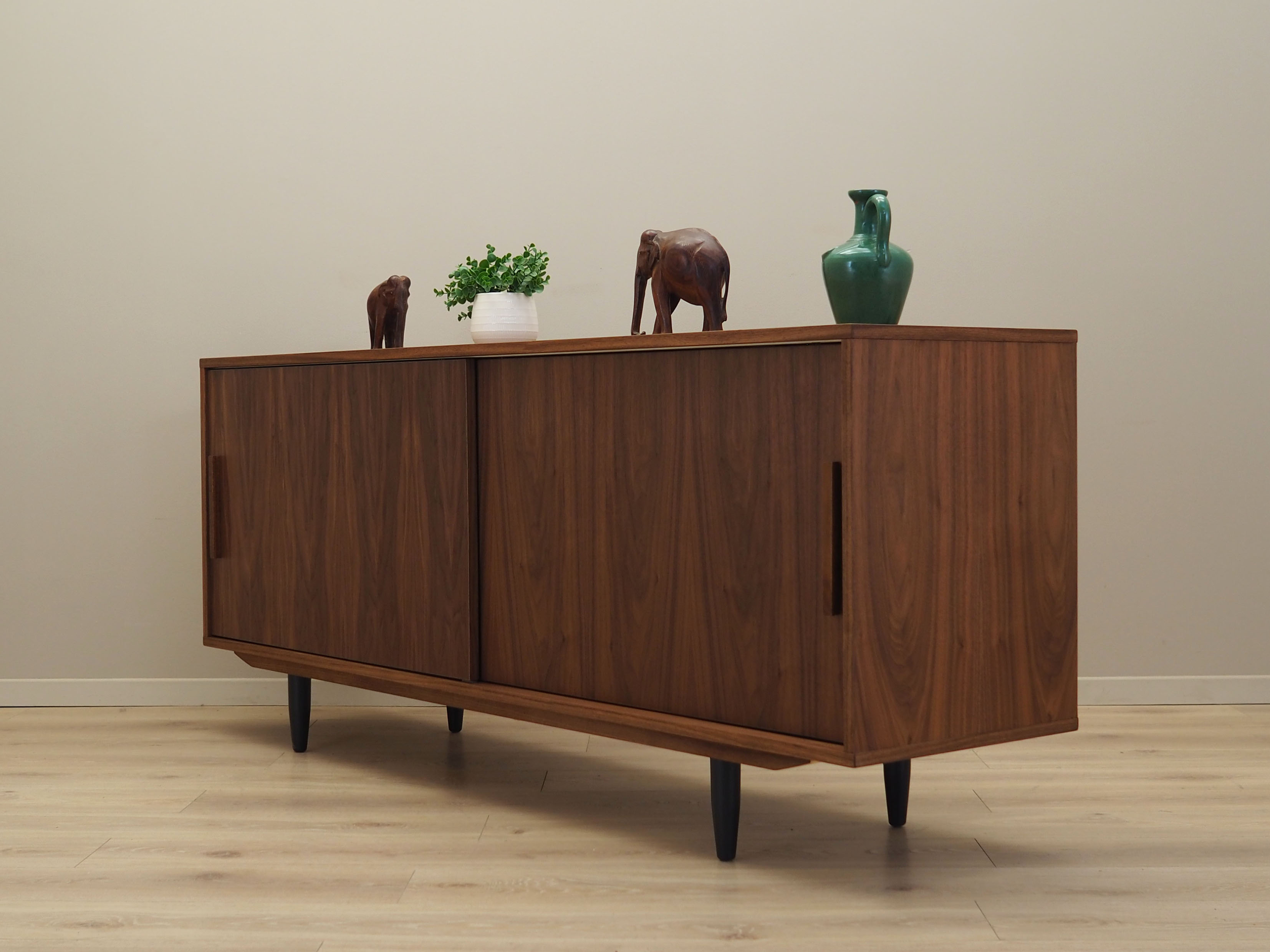 Walnut sideboard, Danish design, 1990s, production: Denmark