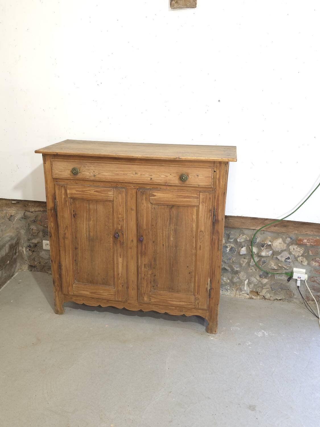 19th century pine sideboard