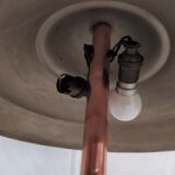 Red copper table lamp 1920/30's