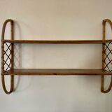 Grande étagère murale vintage des années 60-70