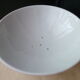 Tripod fruit drainer in Pillivuyt porcelain