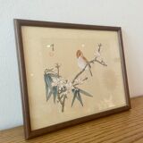 Chinese bird print