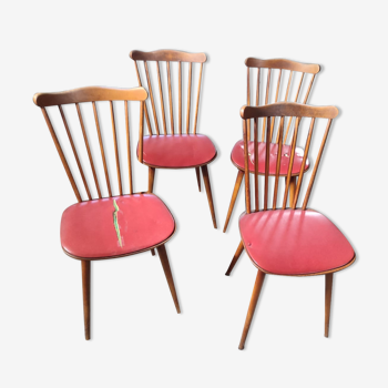Lot 4 Chairs baumann