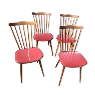 Lot 4 Chairs baumann