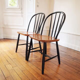 Suite of 2 scandinavian chairs
