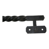 TORSADE iron offset marshal's baton door handle