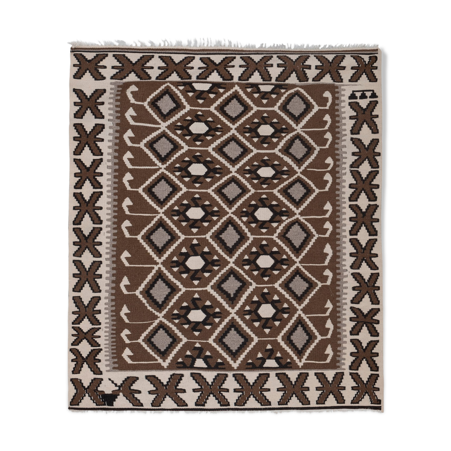 Turkish kayseri kilim rug 118 x 140 cm