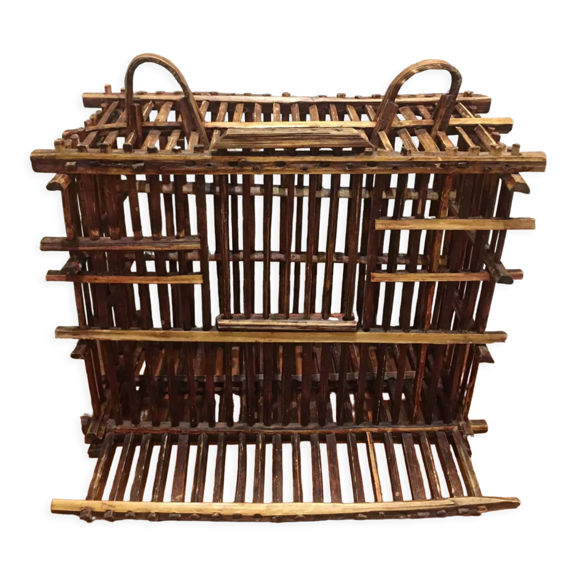 Bamboo bird cage