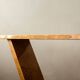 Art Deco Revival Burl Console Table, 1980s-1990s