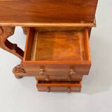 20th century Davenport desk with walnut piano top