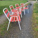 4 Tolix T2 Armchairs
