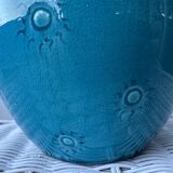 English ceramic lamp base Burmantofts Pottery England, 1880