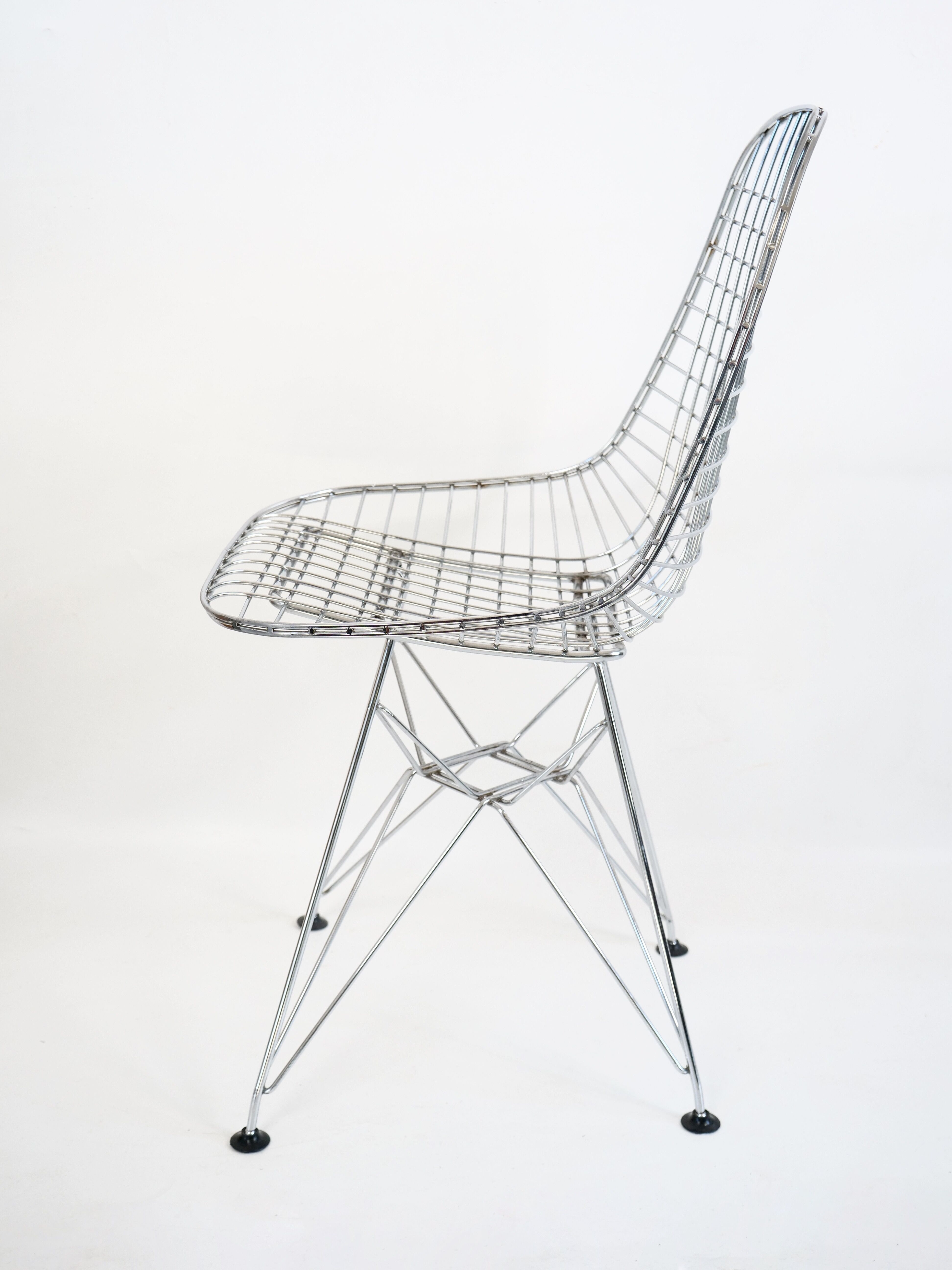 Paire de chaises "wire chair DKR" de Charles & Ray Eames, Herman miller