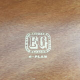 G-plan black tall chest of drawers, 1960s