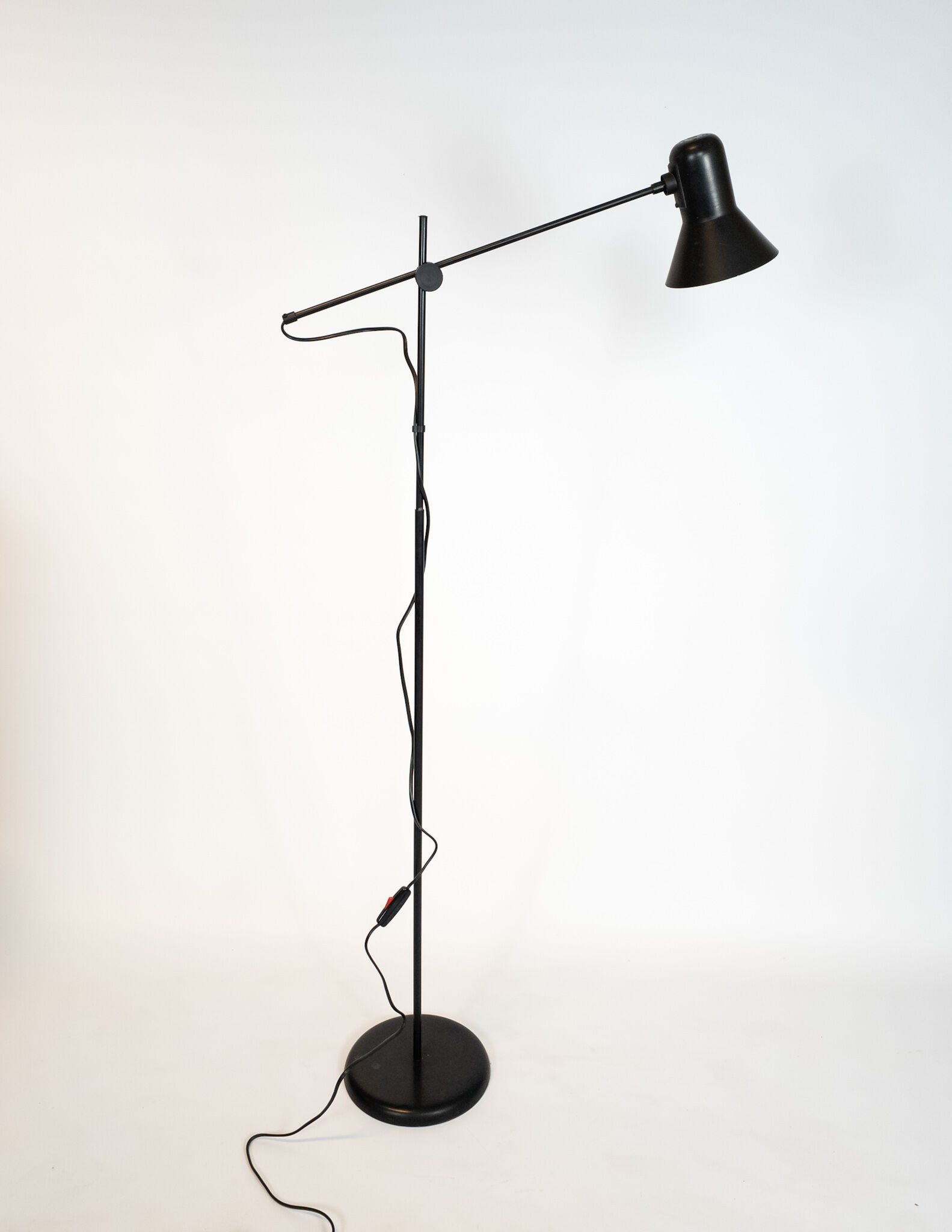 Floor lamp fishing lamp - memphis milano style - 1980s
