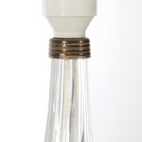 Pair of crystal table lamps