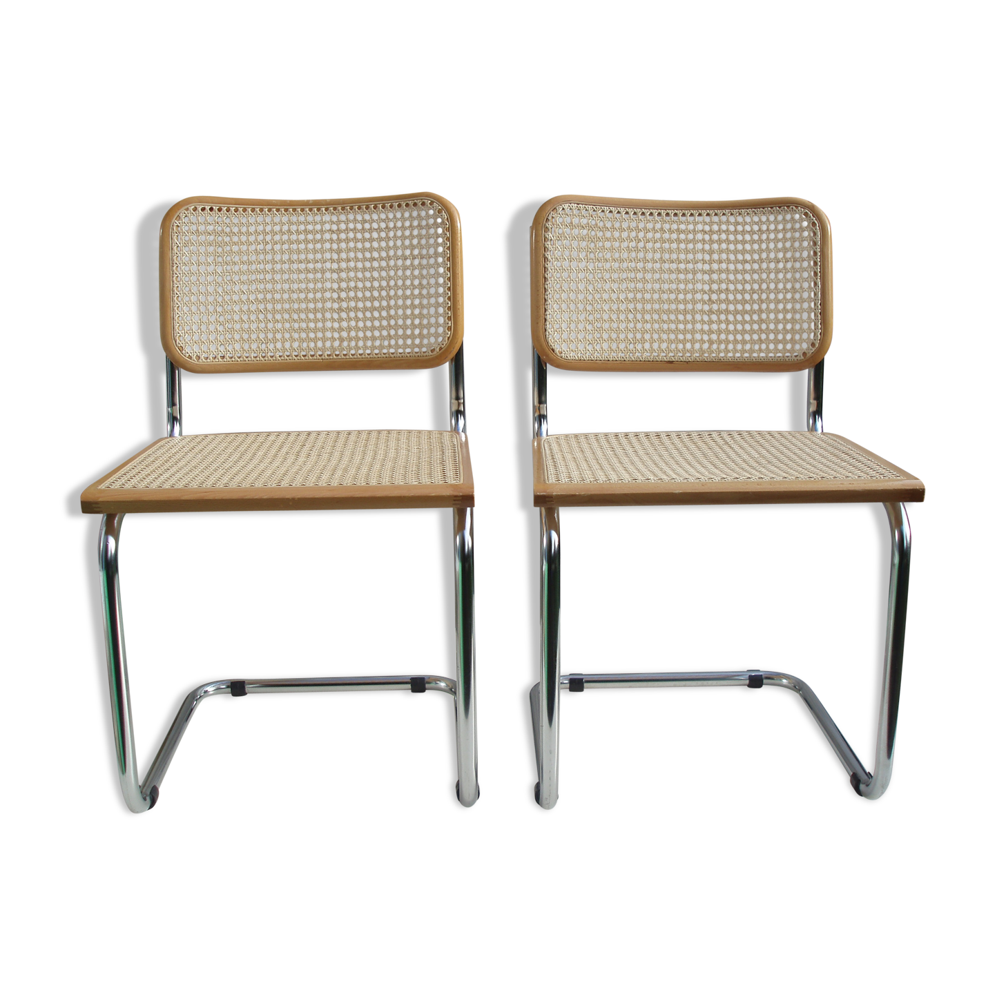 Pair of chairs B32 by Marcel Breuer