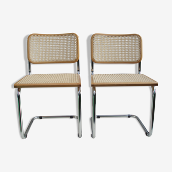 Pair of chairs B32 by Marcel Breuer