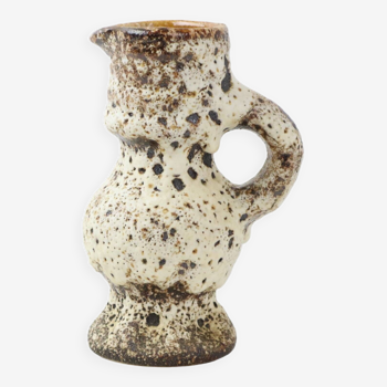 Rare Marius van Woerden Fat Lava Vase Design Vest Ceramics
