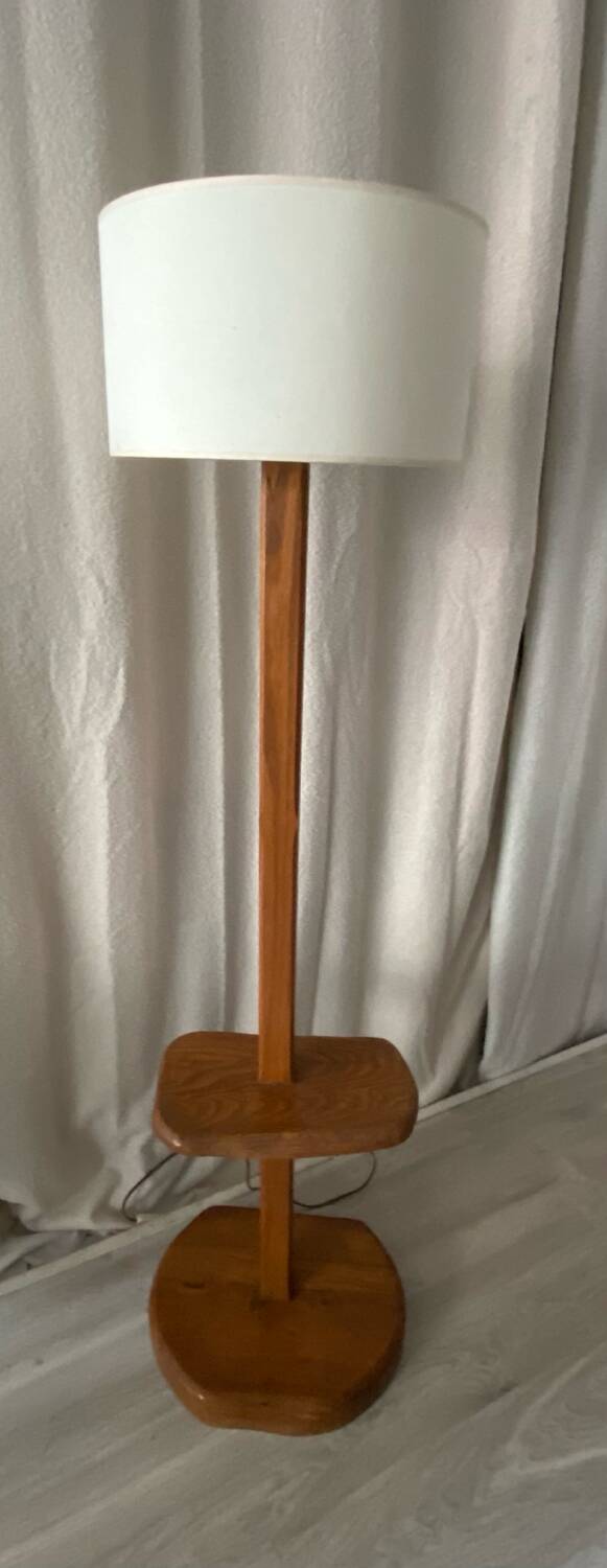 Brutalist floor lamp